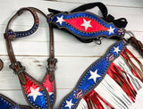 Patriotic America Bronc Halter