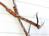 Cowhide Laced Leather One Ear Headstall