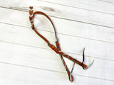 Cowhide Laced Leather One Ear Headstall