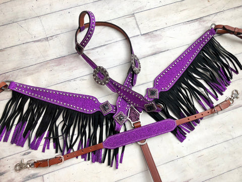 Red Glitter Fringe Tack Set – Cowgirl Barn & Tack