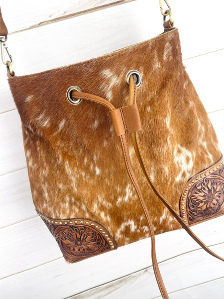 Braided Leather Fringe Hide Handle Bag – Cowgirl Barn & Tack