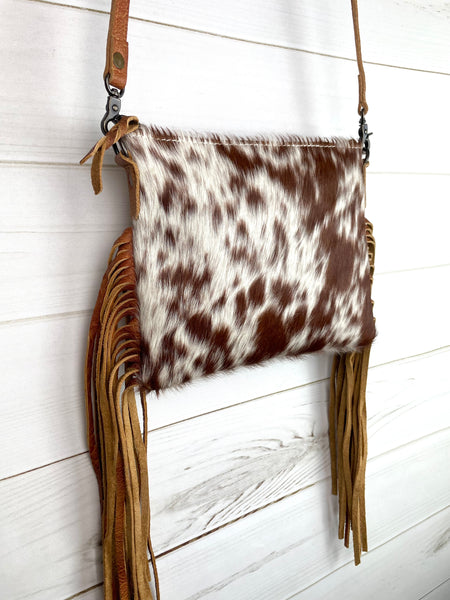 Braided Leather Fringe Hide Handle Bag – Cowgirl Barn & Tack